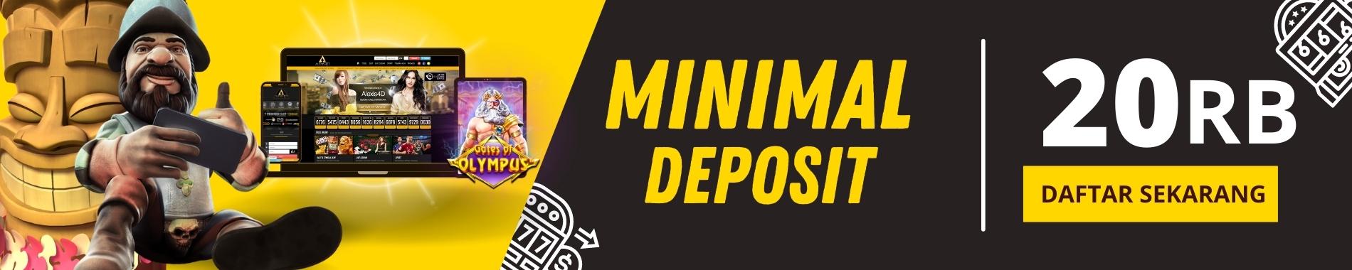minimal deposit alexis4d